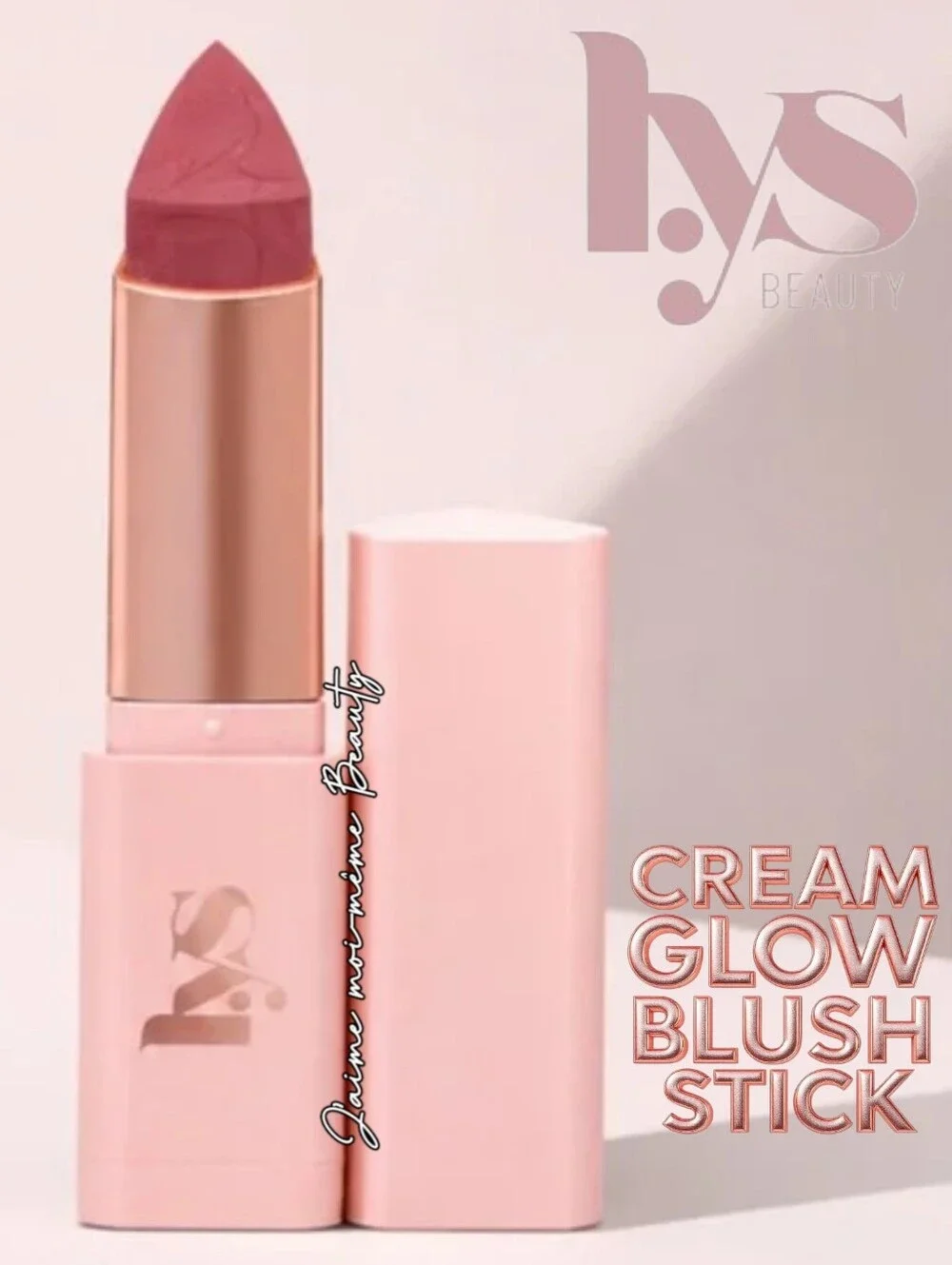 LYS Beauty Cream Glow Highlighting  Blush Stick Elite — Mauve Pink